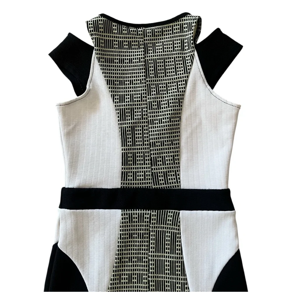 River Island | Black and White Women's Dress Size Medium 6 - Picture 15 of 15